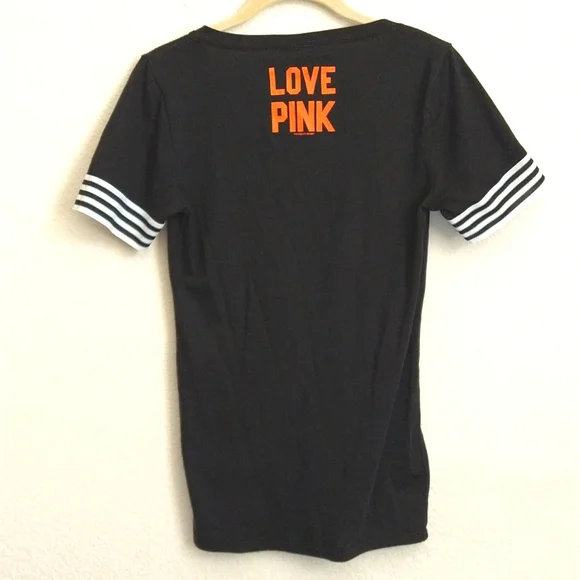 Pink Victoria's Secret 5th & Ocean San Francisco Giants MLB T Shirts Size Small - Picture 4 of 5